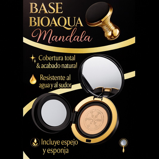 Base Bioaqua Mandala – Cobertura Total & Acabado Natural
